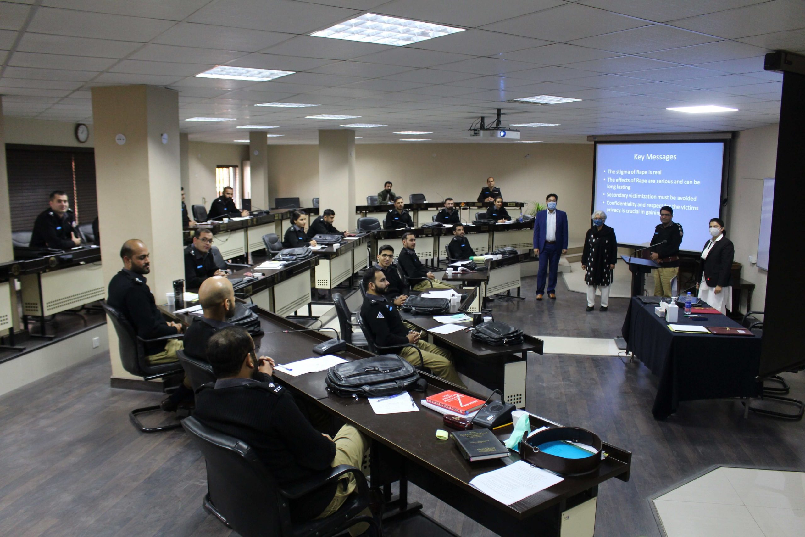 Rozan, in partnership with the National Police Academy (NPA), conducted a session on 